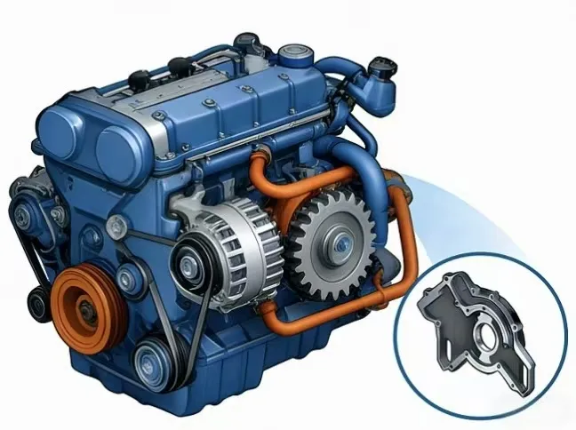 ISUZU Oil Pump Installation Guide
