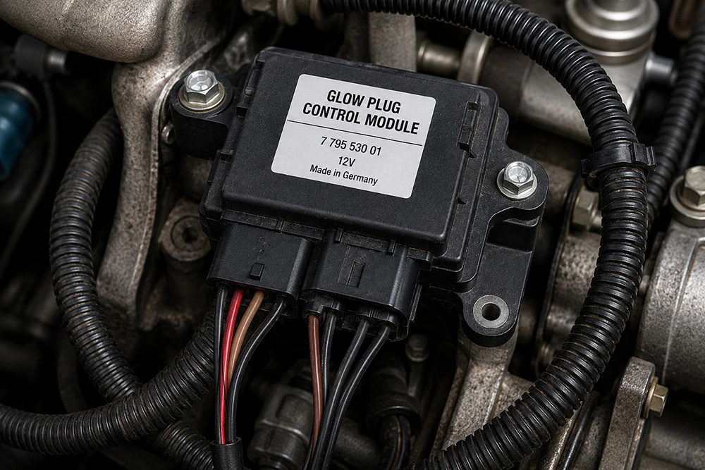 Diesel glow plug control module Diesel glow plug control module